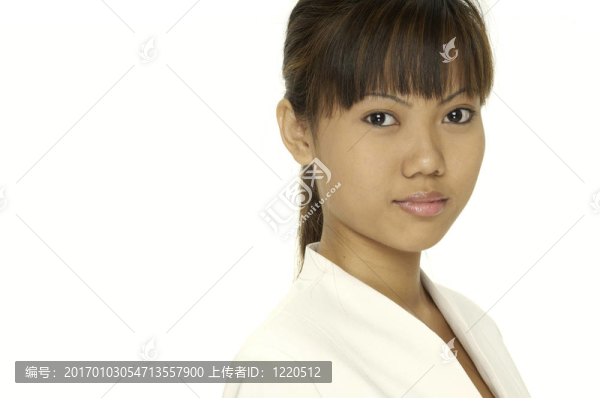 可愛的女商人