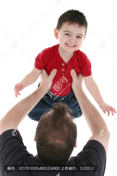 父親和兒子的家庭