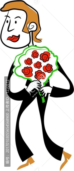花的人