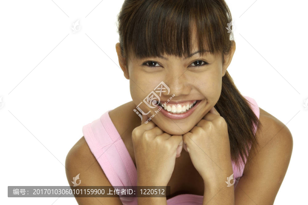 快樂的女孩