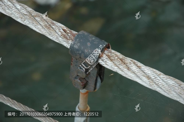 生銹的舊螺栓