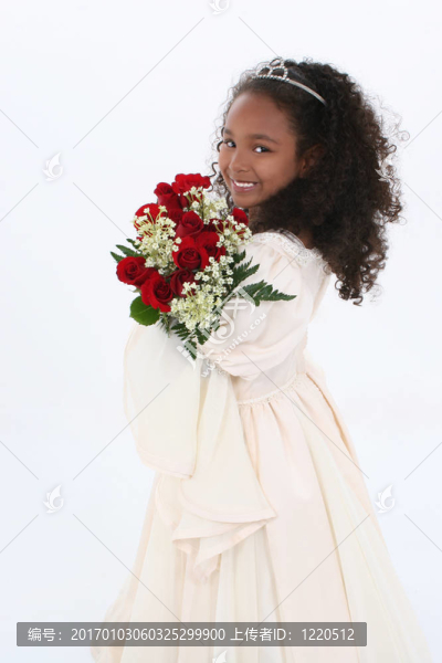 女孩Child,Flowers