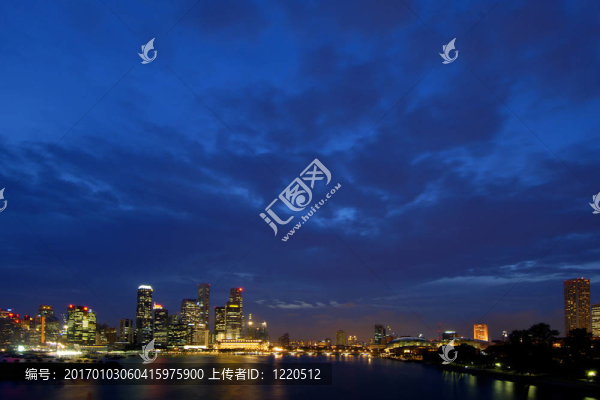 新加坡的夜晚