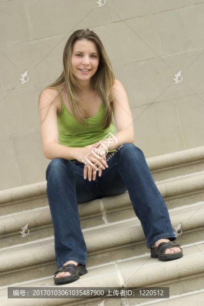 十幾歲的女孩