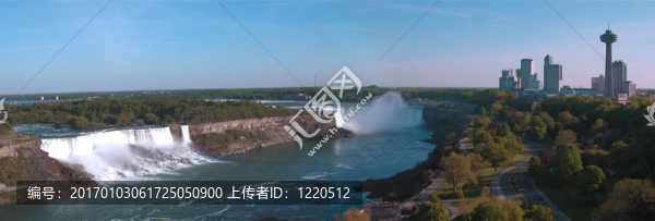 尼亞加拉瀑布全景