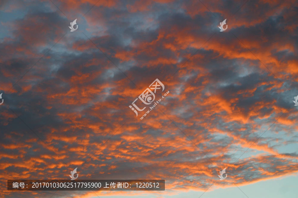 傍晚的天空