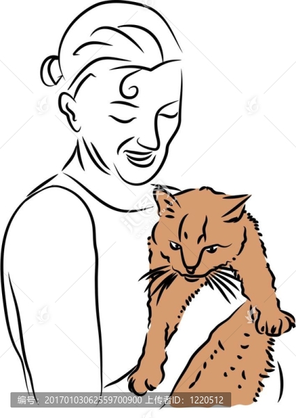 可愛的貓
