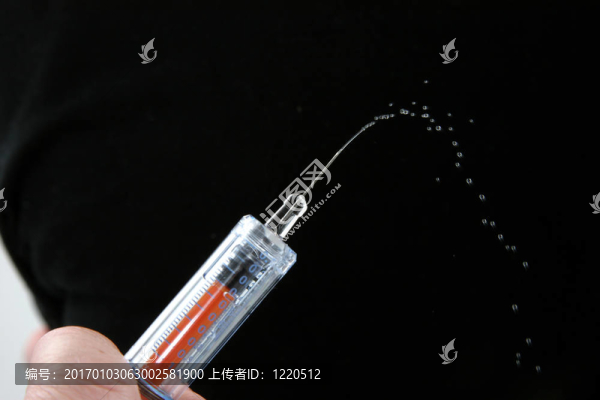 噴射的液滴