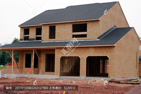 建設(shè)中的單戶家庭