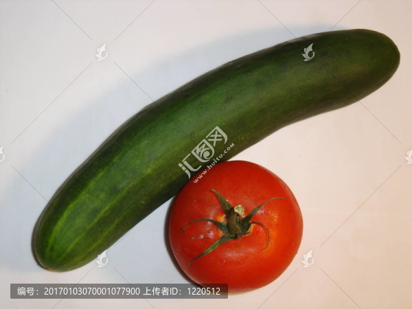 黃瓜和番茄