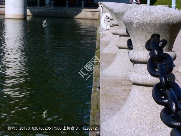 碼頭和水
