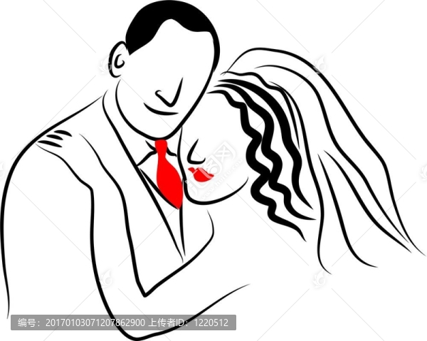 婚禮的夫婦