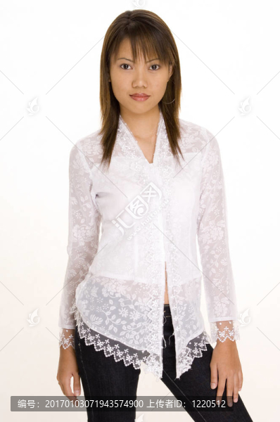 女孩在White,1