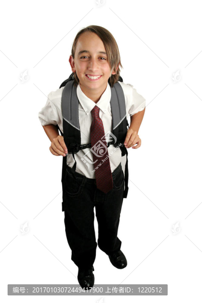 快樂的小男孩