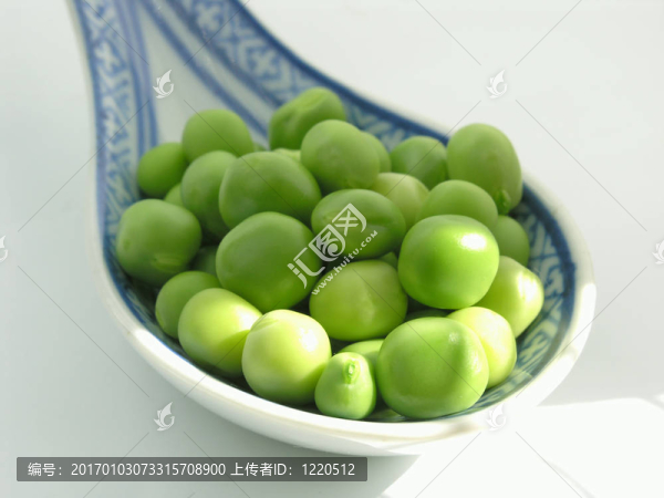 綠色的豌豆