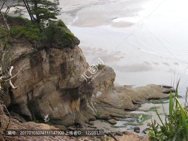 巖石海岸