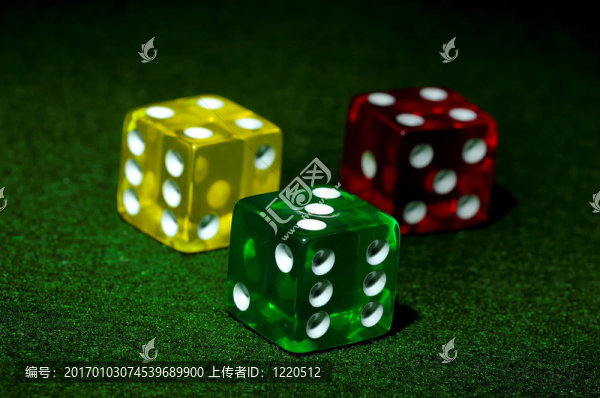 紅黃色和Green,Dice
