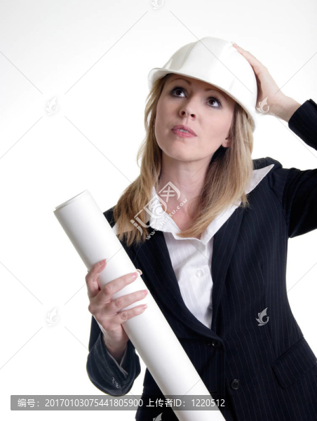 建筑師的女士