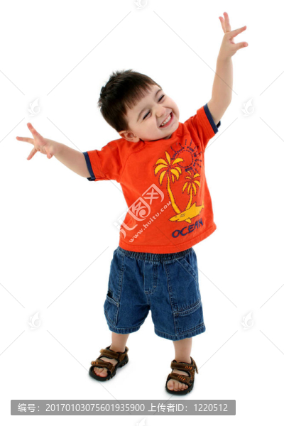 孩子男孩玩傻
