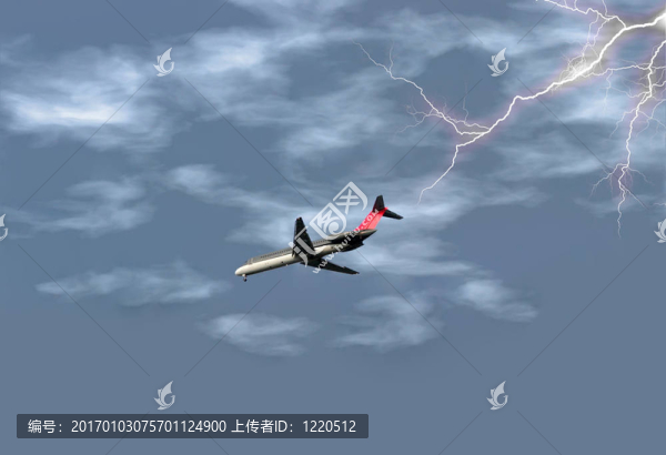 飛機(jī)在風(fēng)暴
