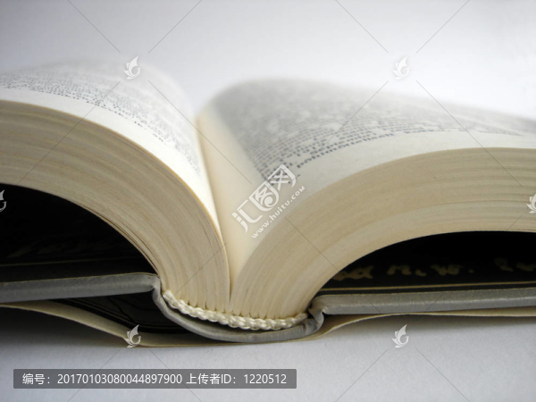 打開的書