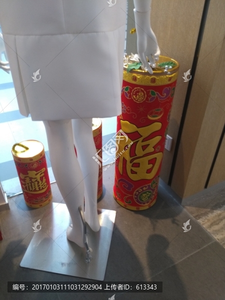 節(jié)日櫥窗特寫