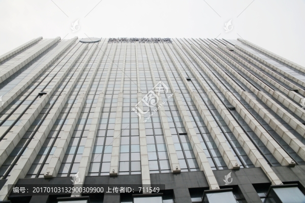 建筑大樓仰拍