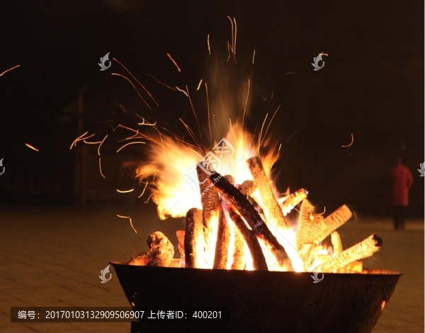 篝火,火堆