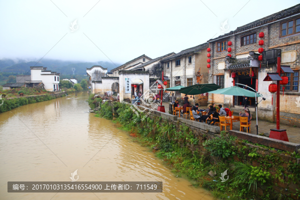 呈坎古鎮(zhèn),徽派民居