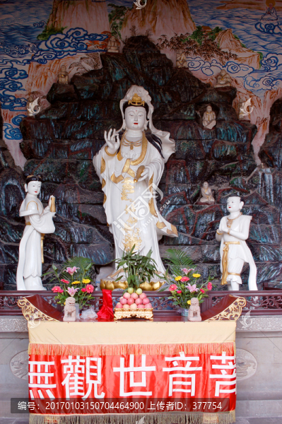 羅漢寺觀音塑像