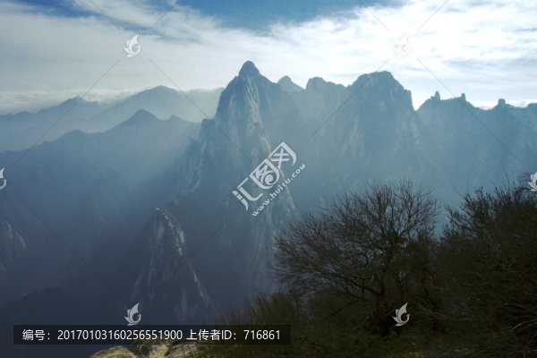 華山東峰風(fēng)光