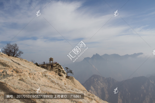 華山東峰風(fēng)光