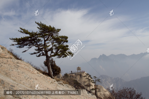 華山東峰風(fēng)光