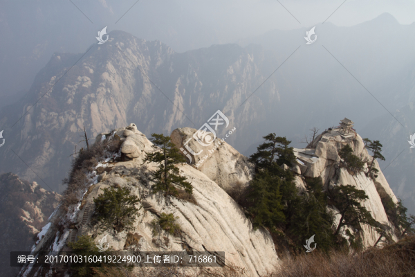 華山東峰風(fēng)光