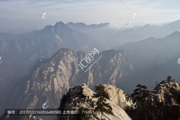 華山東峰風(fēng)光