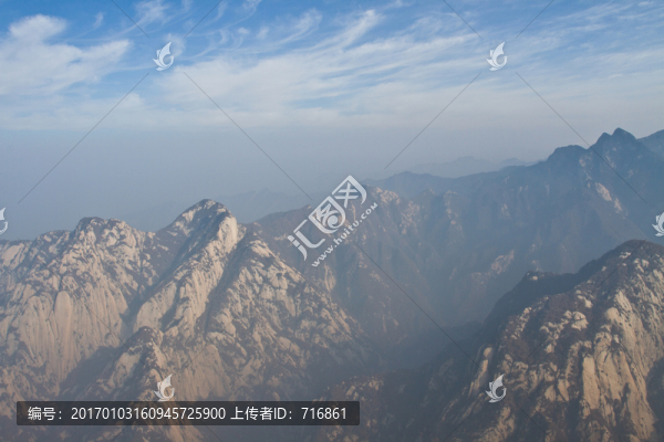 華山東峰風(fēng)光