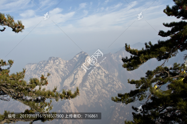 華山東峰風(fēng)光