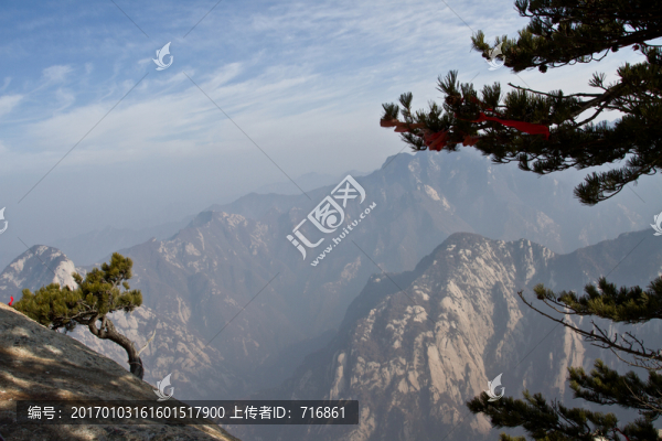 華山東峰風(fēng)光