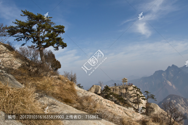 華山東峰風(fēng)光