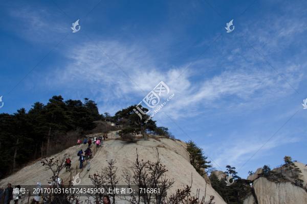 華山東峰風(fēng)光