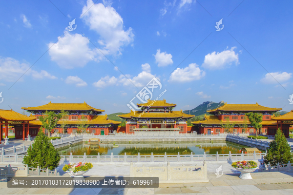 山東青州龍興寺風光