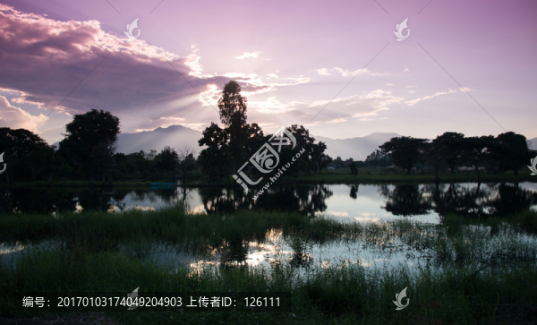 泰北風(fēng)光,帕夭湖