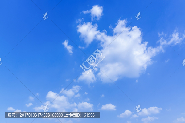 藍(lán)天白云天空背景