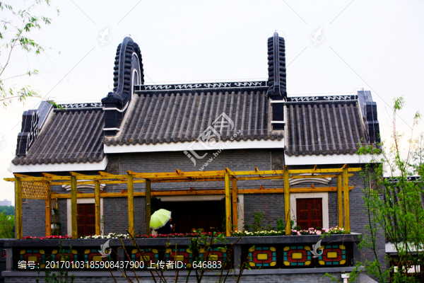 仿古建筑,園林景觀