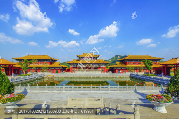 山東青州龍興寺風(fēng)光