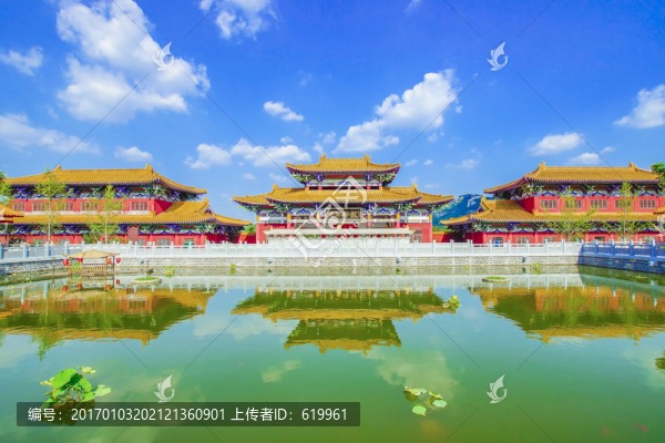 山東青州龍興寺風光