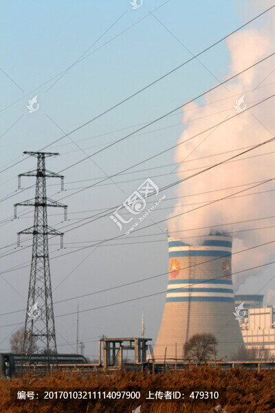 電塔,熱電廠