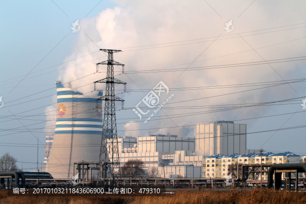 電塔,熱電廠