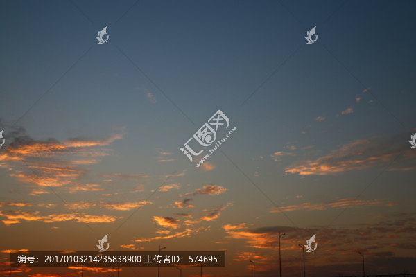 晚霞