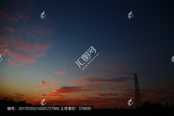 晚霞